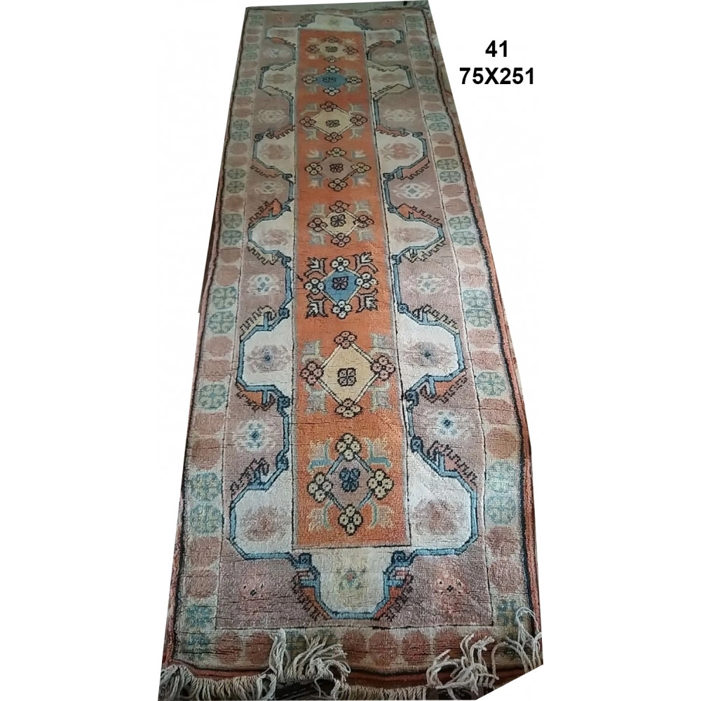 BALIKESİR YÖRÜK EL DOKUMA HALIsı 75X251 CM | Avantajlı Fiyat