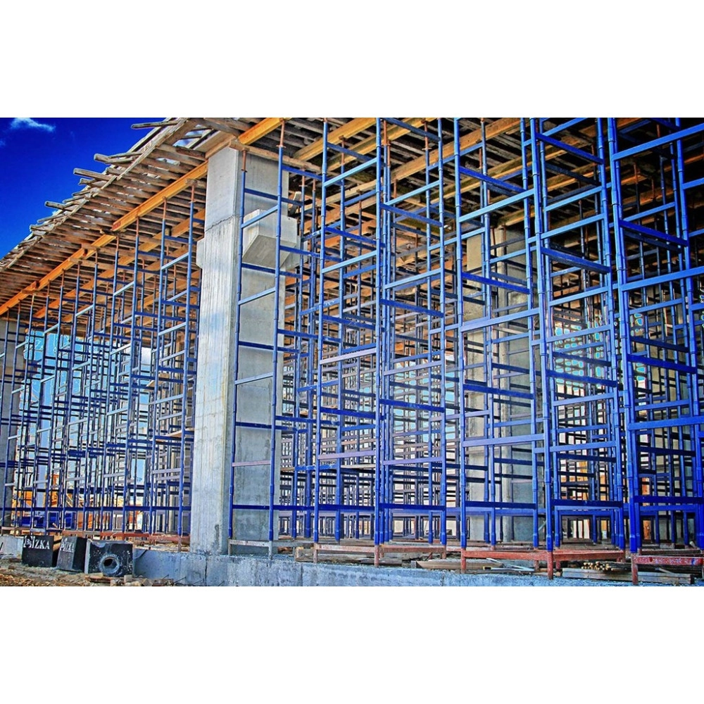 2nd Hand H-Shaped Scaffolding with Housing – Scaffolding System for Floor Formwork Support