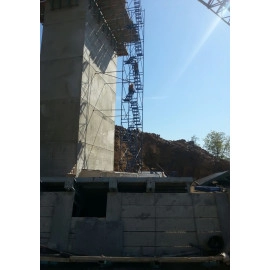 Güvenlikli Çalışma İskelesi – Cephe Tırmanma Platformu