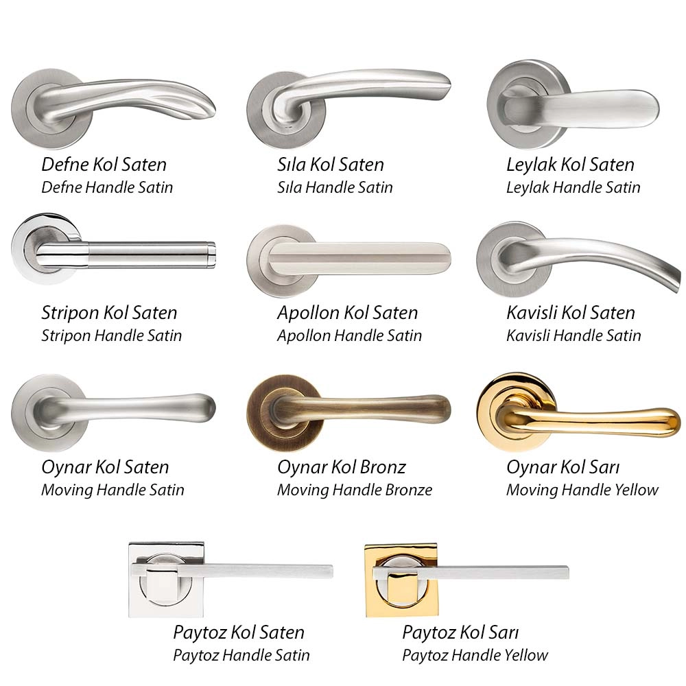 Kale Boutique Door Handles