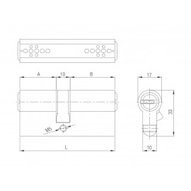Kale Yüksek Güvenlikli İnşaat Silindiri - 164 OBS-BNE Z