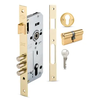 Kale Mortise Lock with Cylinder - 152 3MR