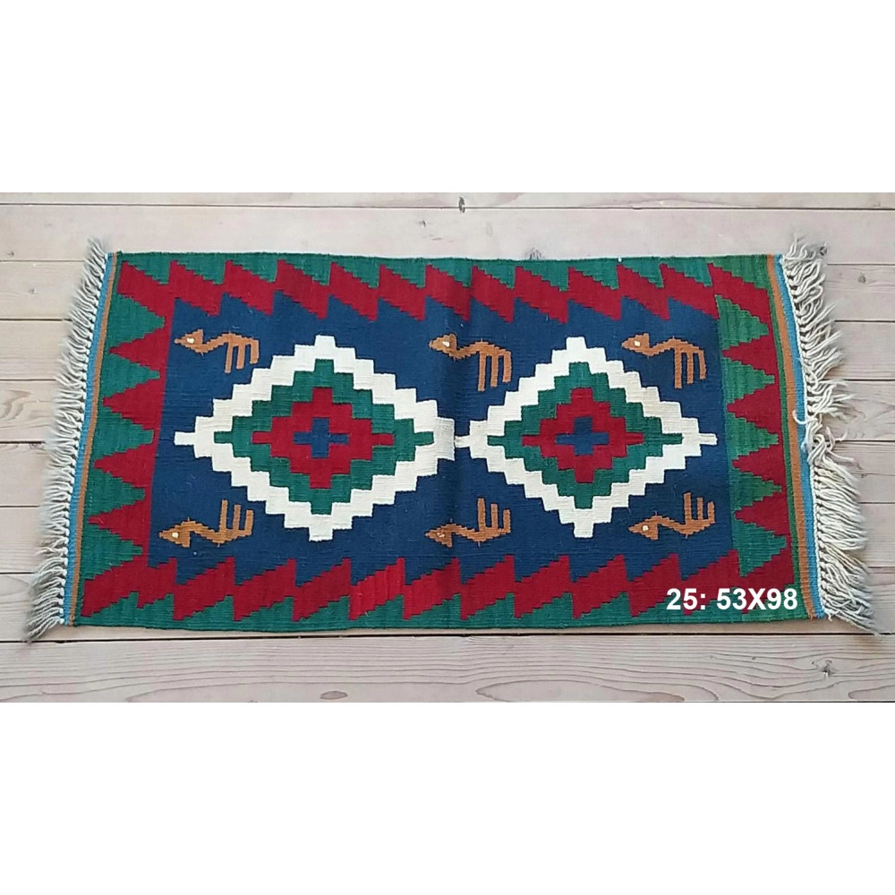 Kayseri Hand Woven Rugs 53X98 CM