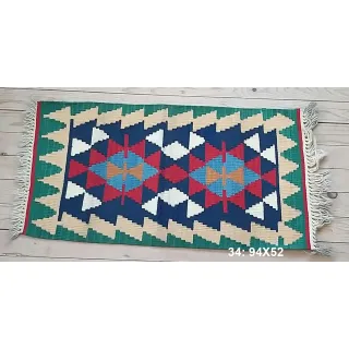 Kayseri Hand Woven Rugs 94X52 CM