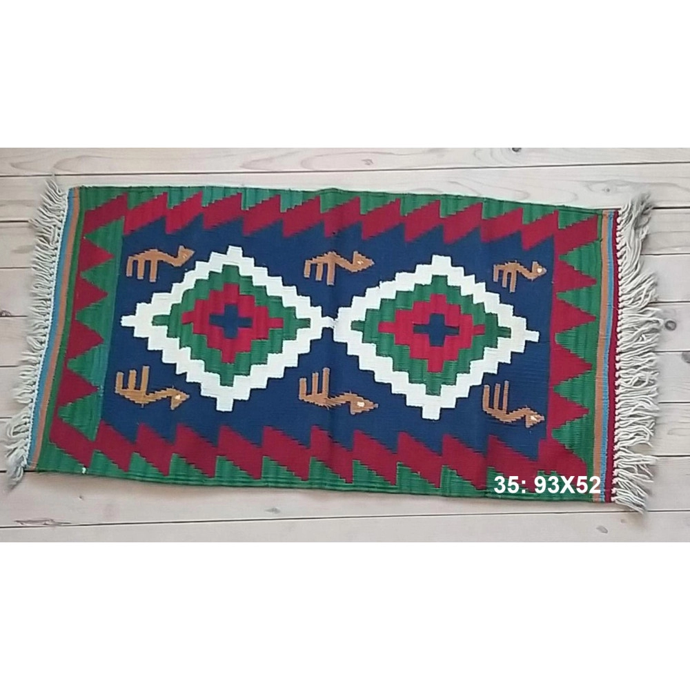 Kayseri Hand Woven Rugs 93X52 CM