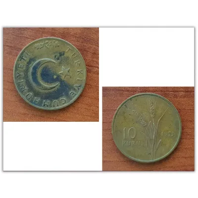 10 Kuruş - 1973 Basım 10 Kuruş - 1973 Basım