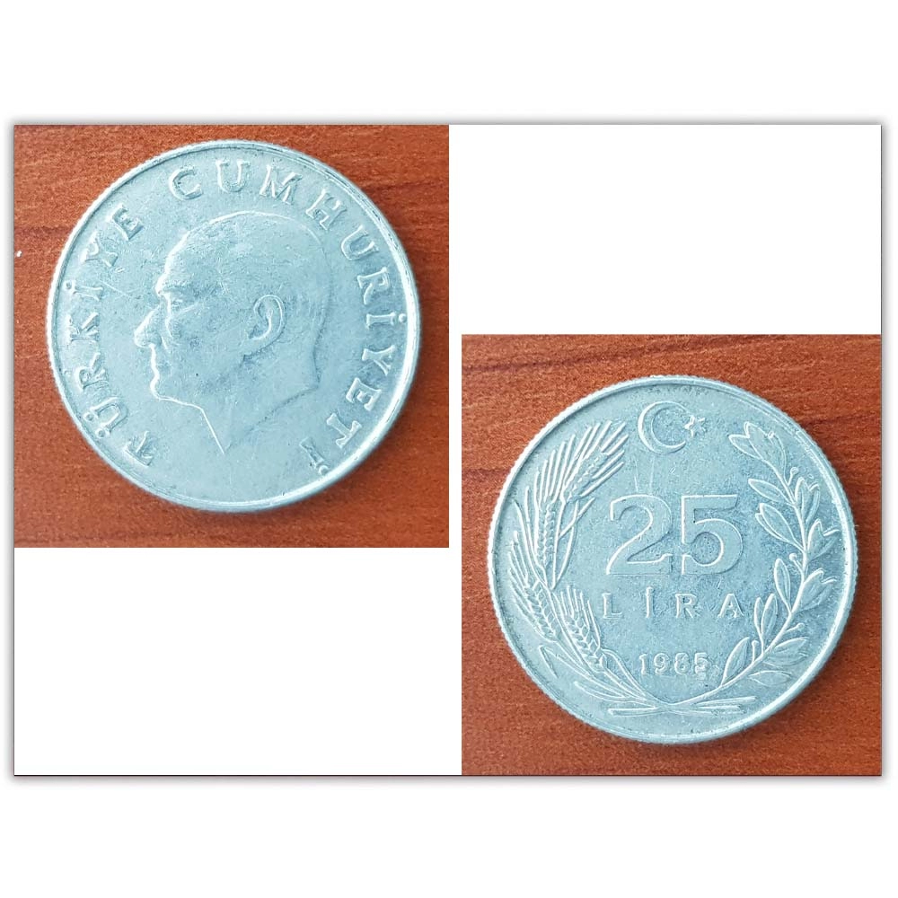 25 Lira - 1985 Basım